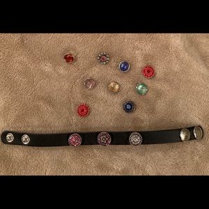 Snap jewelry bracelet